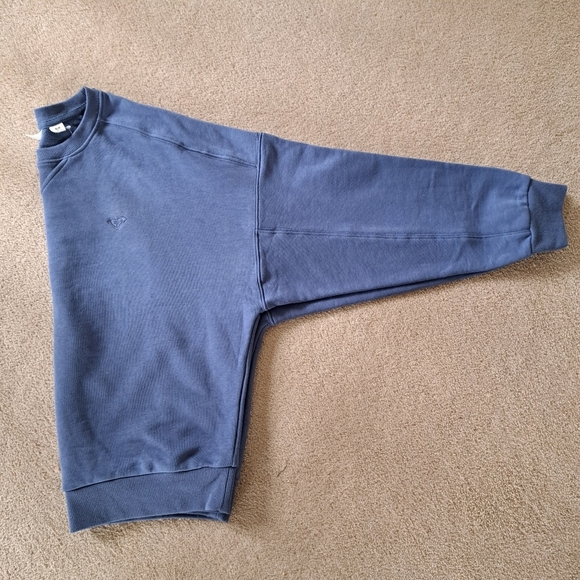 ❤️Roxy French Terry Blue Sweatshirt Women's XS Crewneck Pull Over Casual Top - Picture 11 of 13